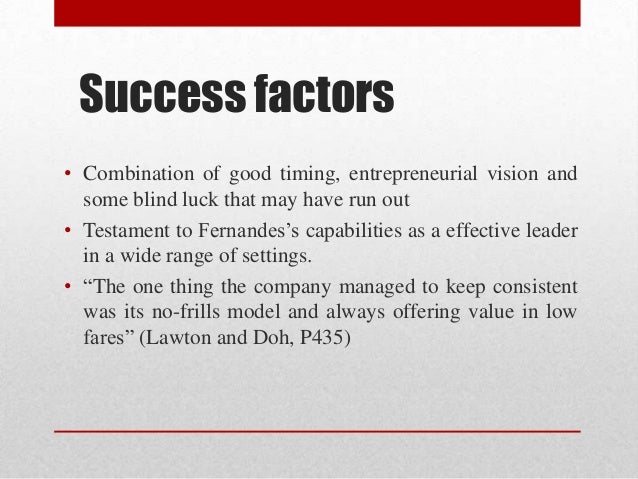 Key success factors of air asia airasia employees